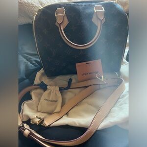 Louis Vuitton Monogram Speedy Bandouliere 25